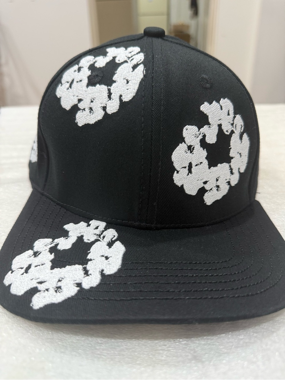 Denim Tears x New Era Cotton Wreath cap in black